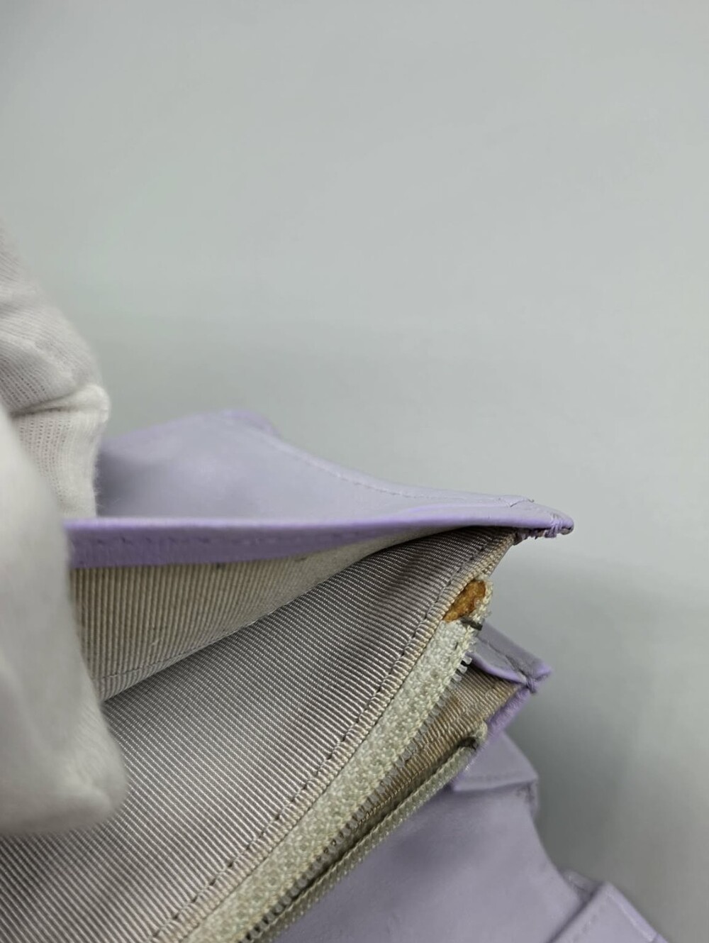 🟣Chanel Purple Learher Clutch/Wallet🟣 - Picture 16 of 16